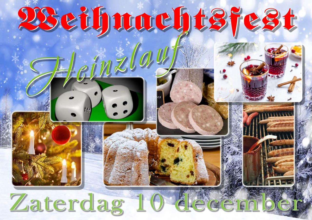 Weihnachtsfest OLC bij ‘t Witte Peard